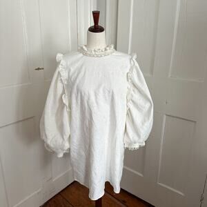 Sister Jane White Baroque Dress